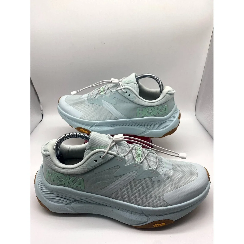 Hoka‎ One One Transport Womens 10 B Droplet Athletic Running Shoes 1123154-DTD